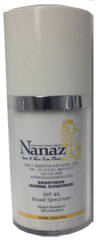 Nanaz Smoothing Mineral Sunscreen SPF 40